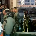 El cara a cara de Arce y Zúñiga en puertas de Palacio Quemado.