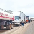La suspensión momentánea de la medida fue aprovechada por los viajeros para desplazarse.