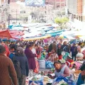 Los mercados paceños recuperaron ayer parte de la actividad que tenían previo a las protestas.