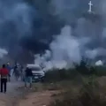 Ambos bandos se enfrentaron con explosivos en Caranavi.