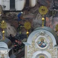La catedral de la Dormición es un símbolo religioso y cultural para el pueblo de Ucrania.