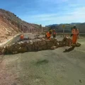 Personal de la ABC realiza trabajos de limpieza en las carreteras.