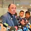 El presidente del TSE, Gustavo Ávila, en una conferencia de prensa anterior.