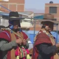 Campesinos de Túpac Katari de La Paz.