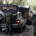 Un operativo de seguridad de las Fuerzas Militares de Colombia en Cali, antes de las elecciones del 31 de mayo.
