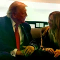 Donald Trump y Giorgia Meloni durante un encuentro bilateral en la cumbre del G7, en Francia.