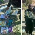 El hombre fue aprehendido con dinero