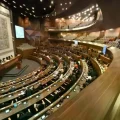 La sesión de la Asamblea Legislativa Plurinacional.