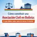 Como constituir una asociación civil en Bolivia